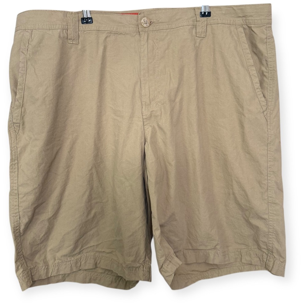 Columbia Men's Size 38W 10L Tan Chino Khaki‎ Shorts Cotton Blend Outdoor Casual